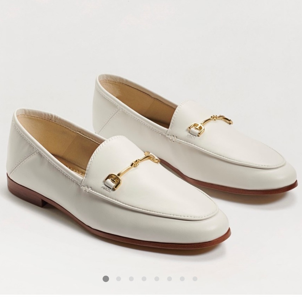 Sam Edelman Bright White Flat Loafer